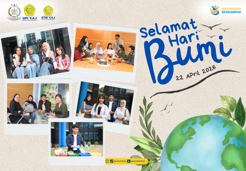 Menyelamatkan Bumi Versi Aku: Langkah Sederhana Mahasiswa UPI Y.A.I di Hari Bumi