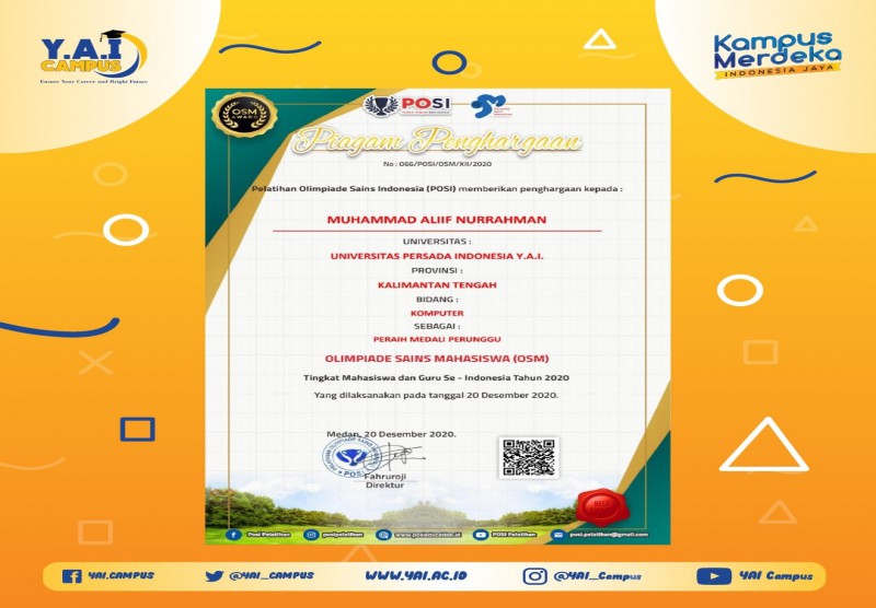 Olimpiade Sains Mahasiswa (OSM) 2020 Tingkat Mahasiswa dan Guru Se-Indonesia