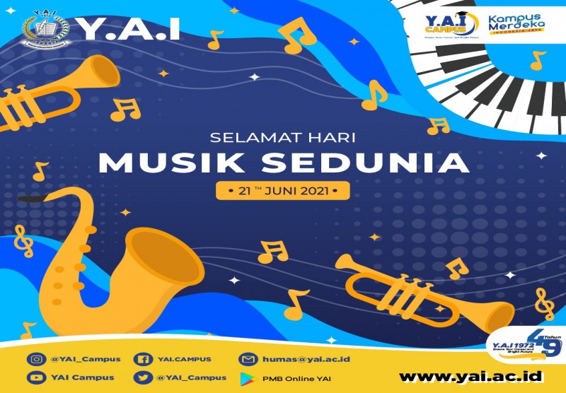 Selamat Hari Musik Sedunia 21 Juni 2021