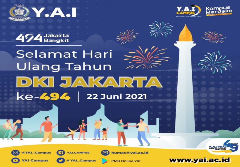 Selamat Hari Ulang Tahun Kota Jakarta