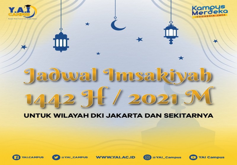 Jadwal Imsakiyah Ramadhan 1442 H